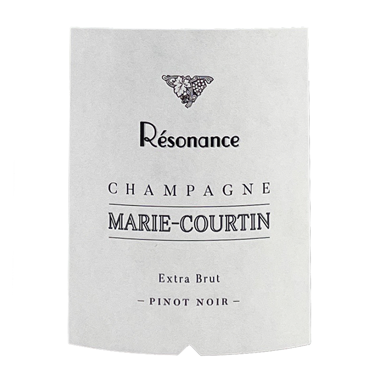 Marie Courtin Champagne "Resonance" Extra Brut NV bottle - Vins Rare