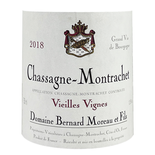 Bernard Moreau Chassagne-Montrachet Rouge Vieilles Vignes 2018