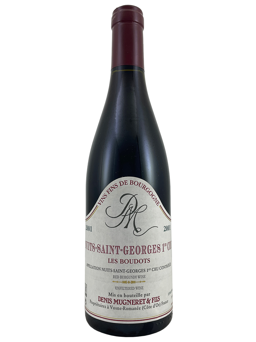 2001 Denis Mugneret Nuit St Georges 1er Boudots