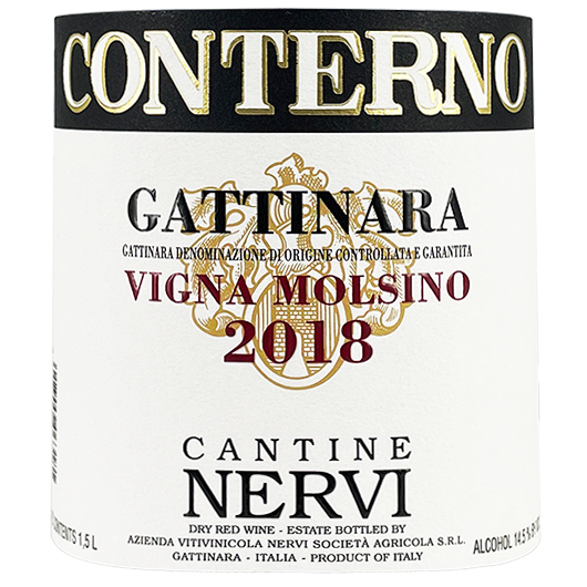 2018 Conterno-Nervi Gattinara Vigna Molsino 3.0Ltr