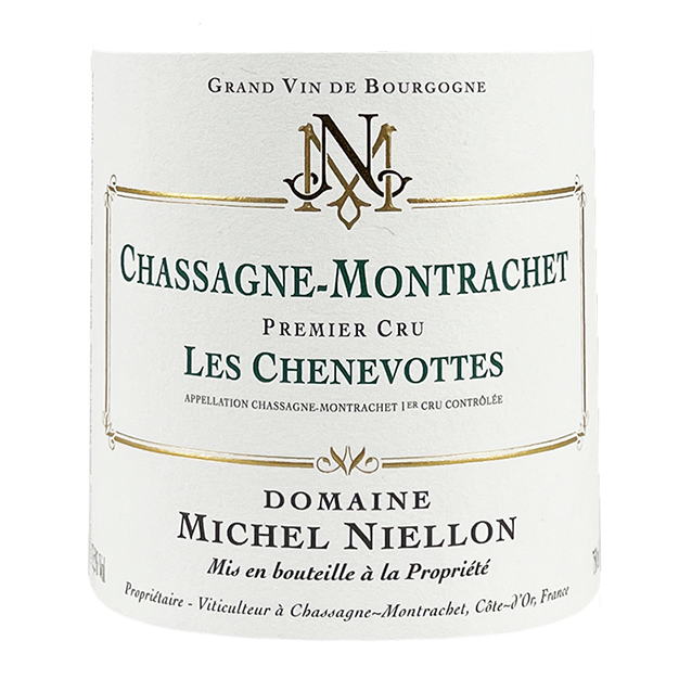 Niellon Chassagne-Montrachet 1er Cru "Les Chenevottes" 2019 bottle - Vins Rare