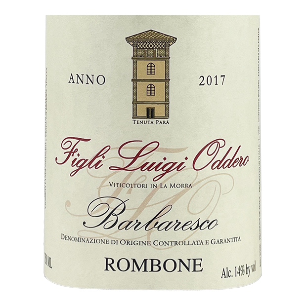 Luigi Oddero Barbaresco Rombone 2017