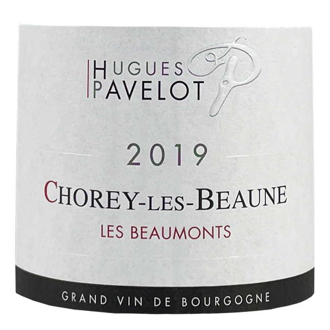 Hugues Pavelot Chorey-les-Beaune "Les Beaumonts" 2015 bottle - Vins Rare