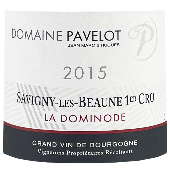 Jean-Marc et Hugues Pavelot Savigny-les-Beaune "La Dominode" 2015 375ml