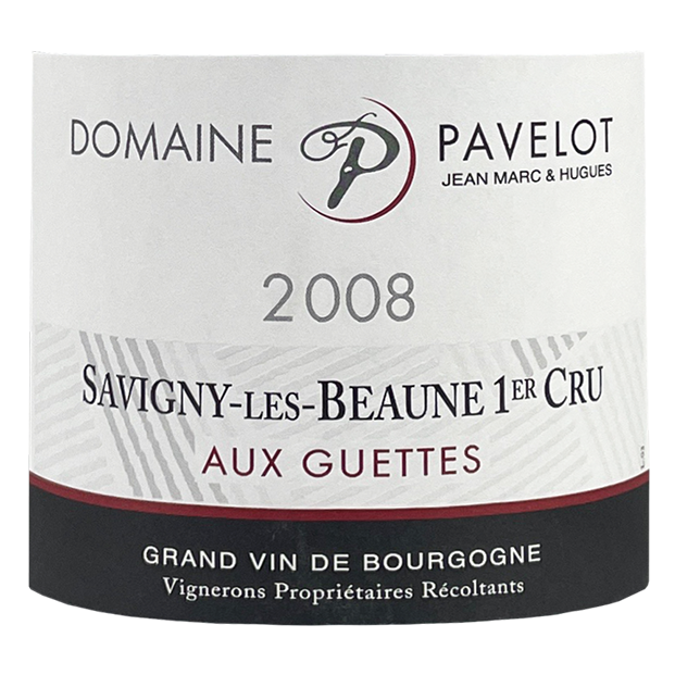 Jean-Marc et Hugues Pavelot Savigny-les-Beaune 1er Cru "Guettes" 2008