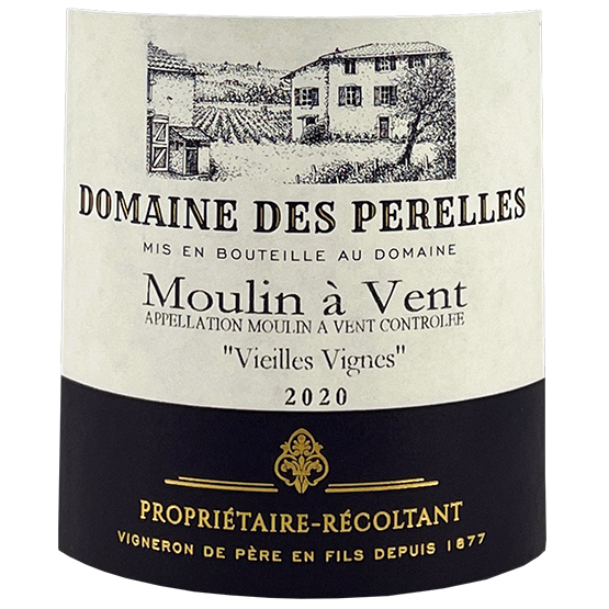 2020 Domaine Des Perelles Moulin A Vent Vieilles Vignes