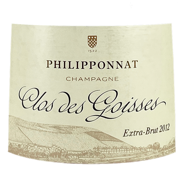 Philipponnat Champagne Extra Brut "Clos des Goisses" 2012