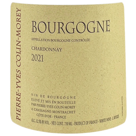 Pierre-Yves Colin-Morey Bourgogne-Chardonnay 2021