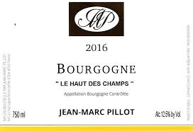 Jean-Marc Pillot Bourgogne Blanc "Les Hauts des Champs" 2020