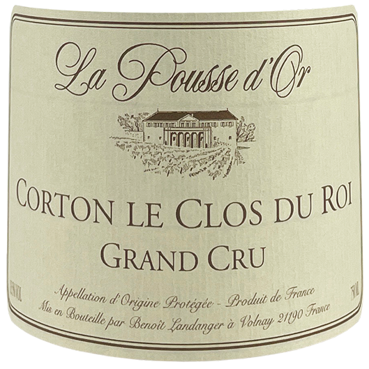 Pousse d'Or Corton Clos du Roi Grand Cru 2015 bottle - Vins Rare