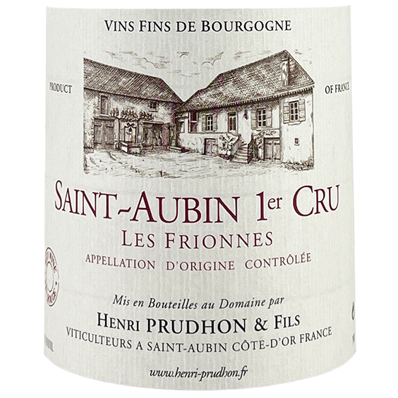 Henri Prudhon Saint-Aubin 1er Cru "Les Frionnes" 2015 bottle - Vins Rare