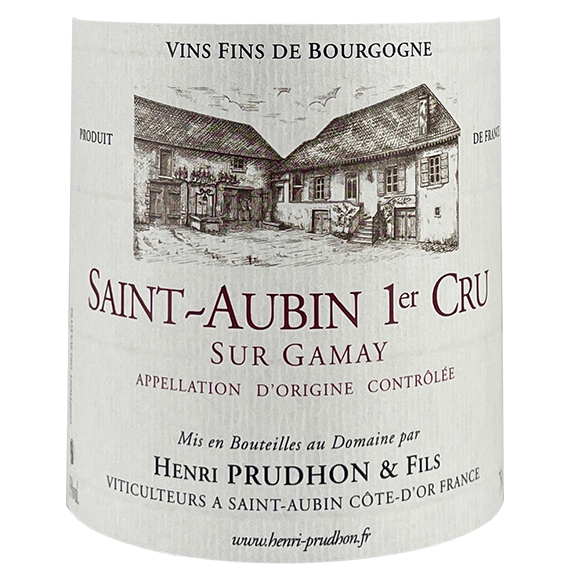 Henri Prudhon Saint-Aubin 1er Cru "Sur Gamay" 2019 bottle - Vins Rare