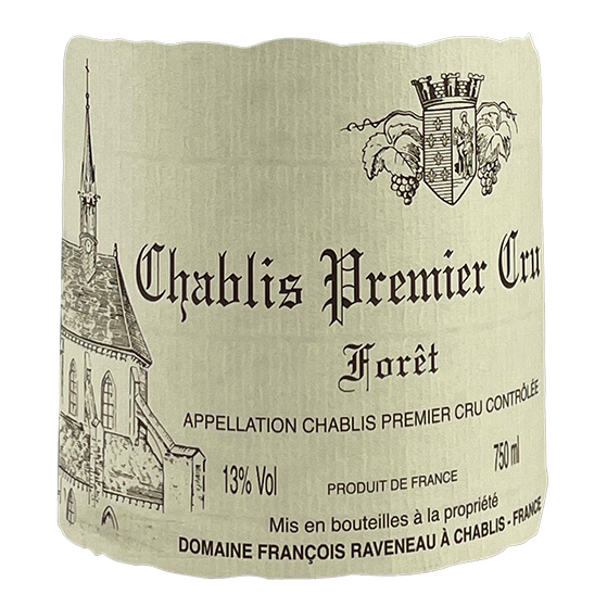 Raveneau Chablis 1er Cru "Foret" 2007 bottle - Vins Rare