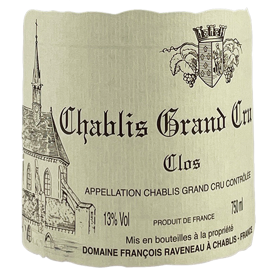Raveneau Chablis Grand Cru "Les Clos" 2013 bottle - Vins Rare