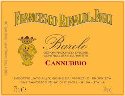 Francesco Rinaldi Barolo "Cannubi" 2013