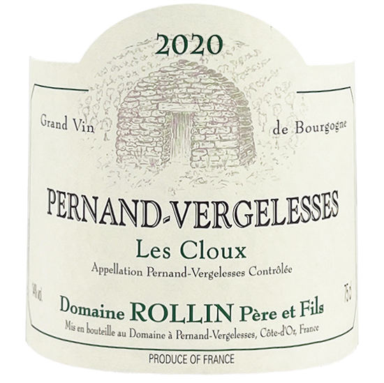 Rollin Pernand-Vergelesses Blanc "Les Cloux" 2020