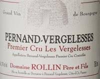 Rollin Pernand-Vergelesses 1er Cru "Les Vergelesses" 2015