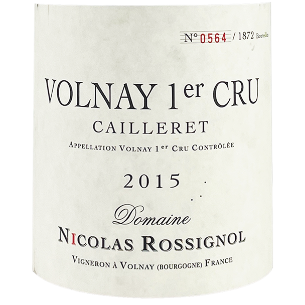 Nicolas Rossignol Volnay 1er Cru "Caillerets" 2015