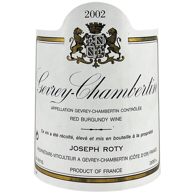 2002 Roty Gevrey-Chambertin La Brunelle