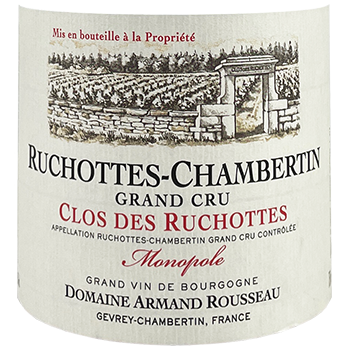 Armand Rousseau Ruchottes-Chambertin Grand Cru 2021 bottle - Vins Rare