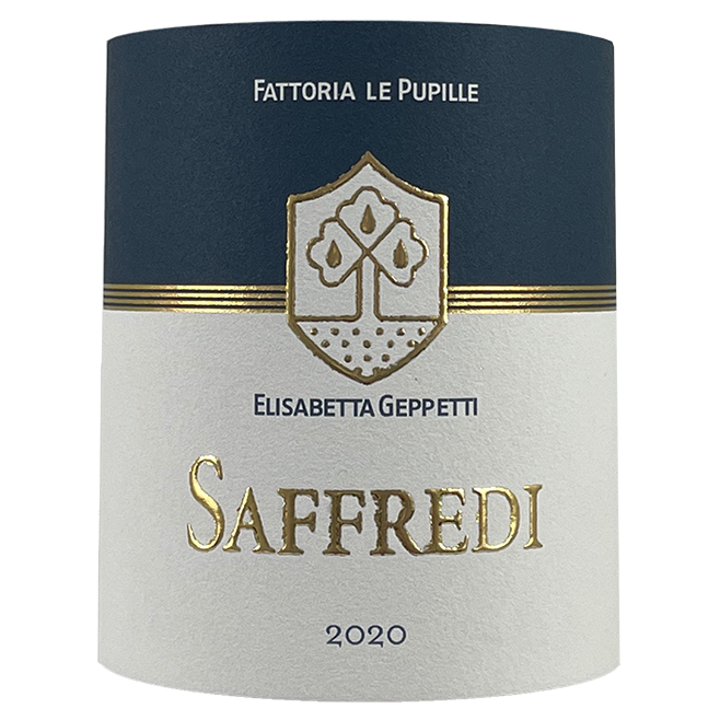 Le Pupille Toscana "Saffredi" 2015 bottle - Vins Rare