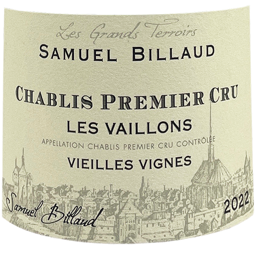 Samuel Billaud Chablis 1er Cru "Vaillons" Vieilles Vignes 2024
