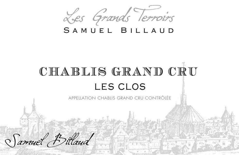 Samuel Billaud Chablis Grand Cru "Les Clos" 2014