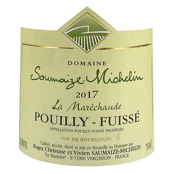 Saumaize-Michelin Pouilly-Fuisse "La Marechaude" 2018 bottle - Vins Rare