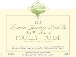 Saumaize-Michelin Pouilly-Fuisse "Les Ronchevats" 2018