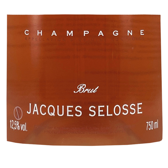 Selosse Champagne Rose NV bottle - Vins Rare