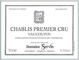 Servin Chablis 1er Cru "Vaucoupin" 2017