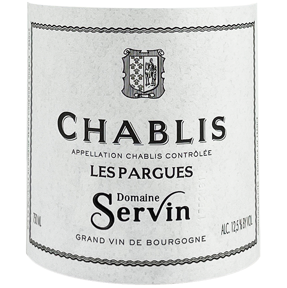 2018 Servin Chablis "Les Pargues"