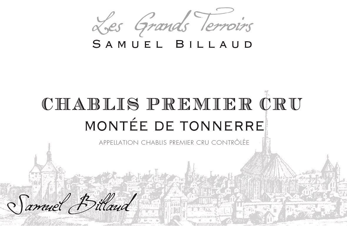 Samuel Billaud Chablis 1er Cru "Montee de Tonnerre" 2018