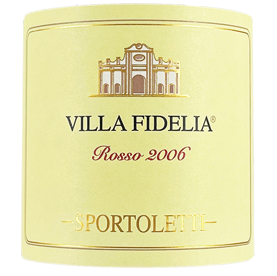 2006 Sportoletti Villa Fidelia Rosso