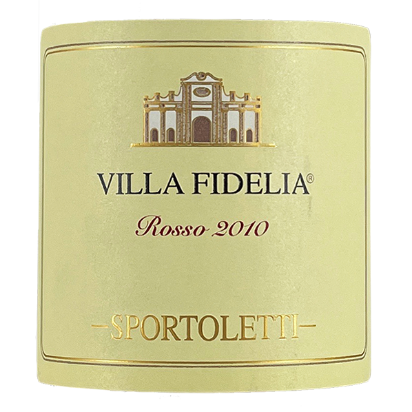 2010 Sportoletti Villa Fidelia Rosso