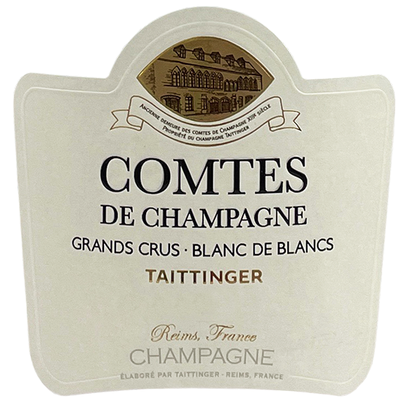 Taittinger Comtes de Champagne Blanc de Blancs 2005 bottle - Vins Rare