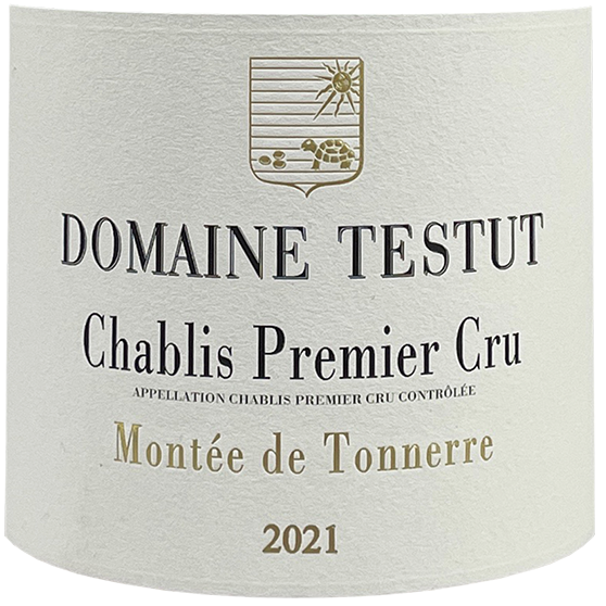Testut Chablis 1er Cru "Montee de Tonnerre" 2011 bottle - Vins Rare
