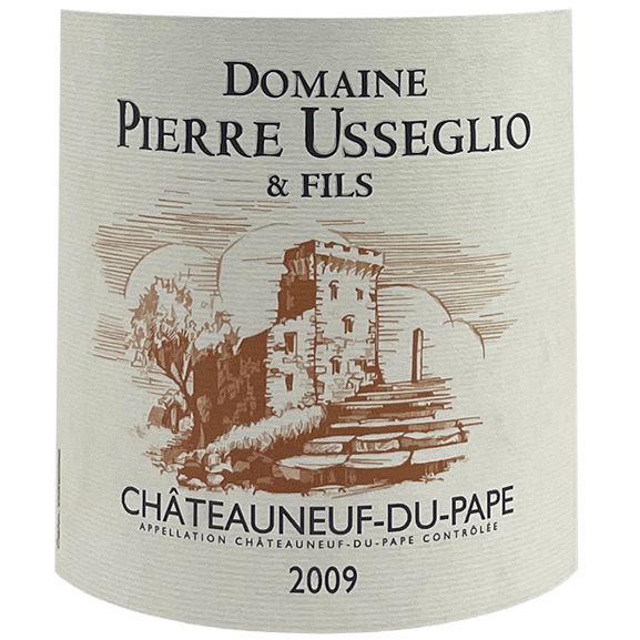 Pierre Usseglio Chateauneuf-du-Pape 2007 bottle - Vins Rare