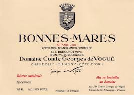Domaine Comte Georges de Vogue Bonnes-Mares Grand Cru 2015