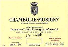 Domaine Comte Georges de Vogue Chambolle-Musigny 2002