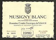 Domaine Comte Georges de Vogue Musigny Blanc Grand Cru 2017