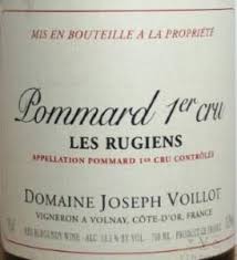 Joseph Voillot Pommard 1er Cru "Rugiens" 2015