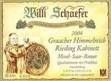 Willi Schaefer Graacher Himmelreich Riesling Kabinett 2015