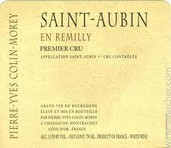 Pierre-Yves Colin-Morey Saint-Aubin 1er Cru "En Remilly" 2019