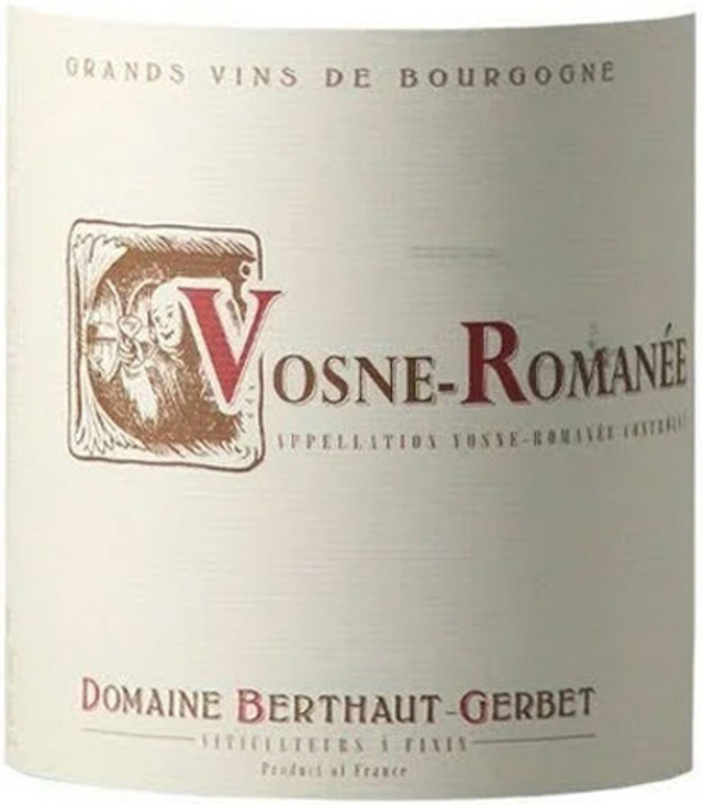 2022 Berthaut Gerbet Vosne Romanee