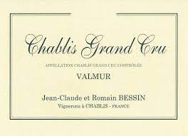 2019 Jean Claude Bessin Chablis Grand Cru Valmur