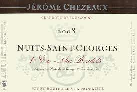 2018 Jerome Chezeaux Nuits St Georges 1er Aux Boudots 1.5ltr