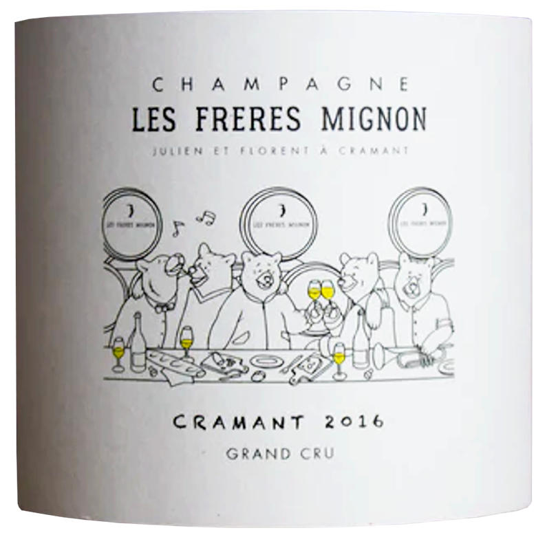 2017 Les Freres Mignon Champagne 1er Cramant Extra Brut