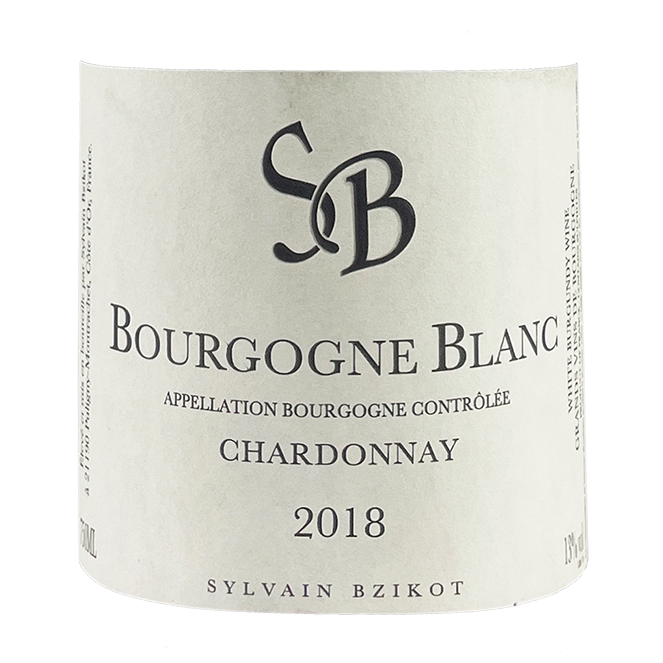 2018 Sylvain Bzikot Bourgogne Blanc