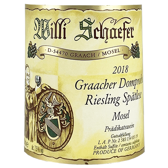 2018 Willi Schaefer Graacher Domprobst Riesling Spatlese #5